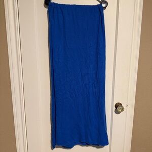 White + Warren Blue Cashmere Wrap